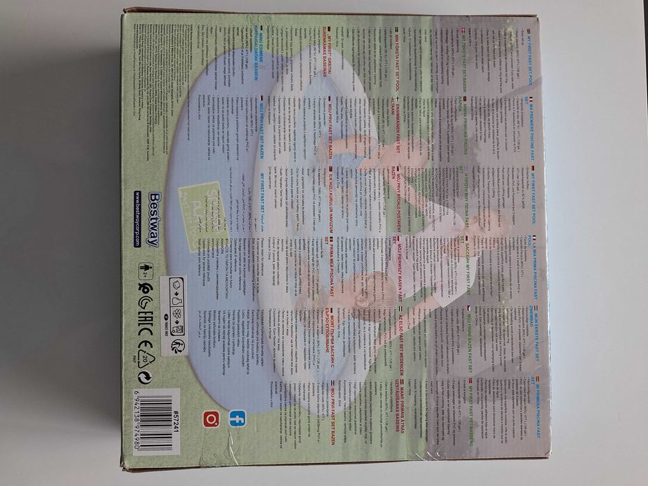 Basen ogrodowy rozporowy dla dzieci 152 x 38 cm BESTWAY 57241