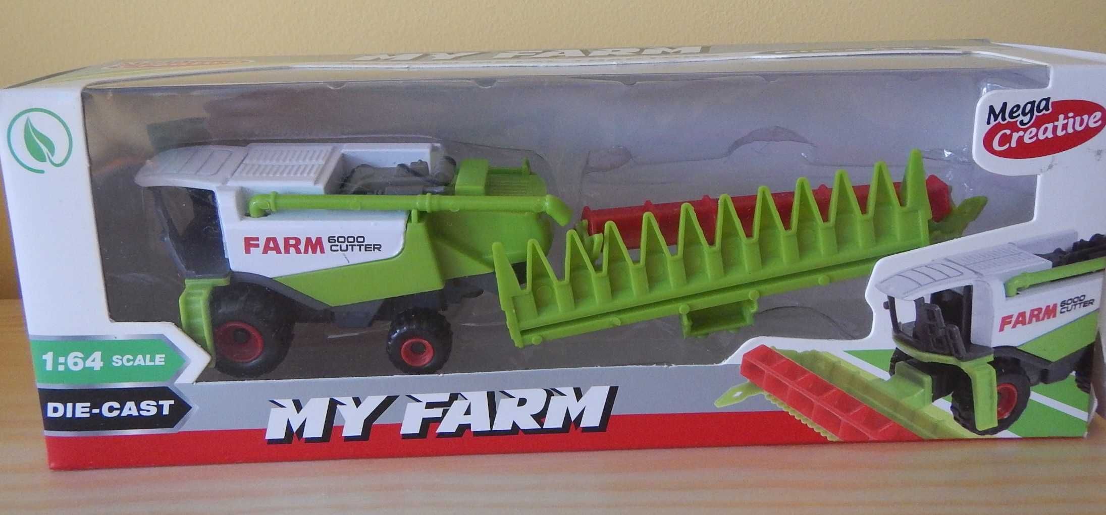 Kombajn z broną Mega Creative 1:64