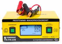 Prostownik MIKROPROCESOROWY Akumulatorowy 6V - 24V PM-PM-60B PM0714