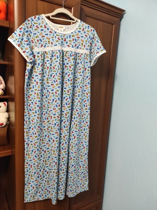 Нічна сорочка для жінок, 100 котон