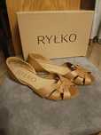 Buty skórzane, sandały Ryłko 39