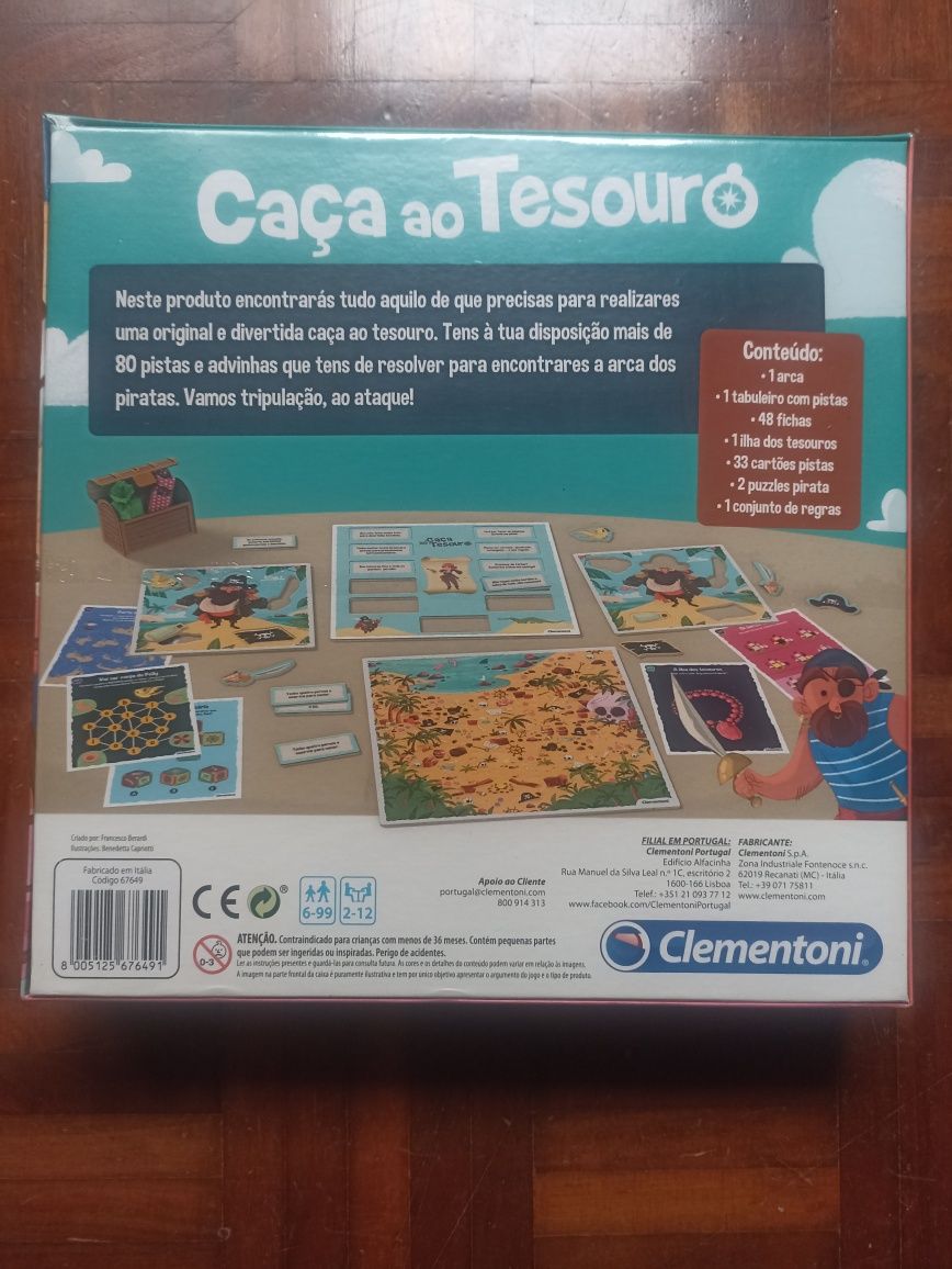 Caça ao Tesouro Jogo da Clementone