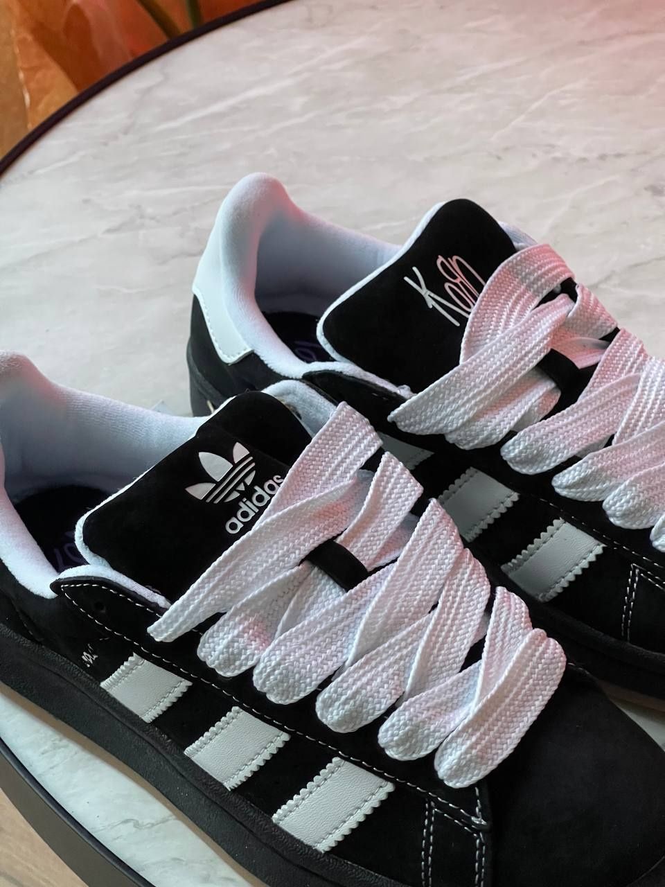 (унісекс) кросівки Adidas Campus x Korn Black White