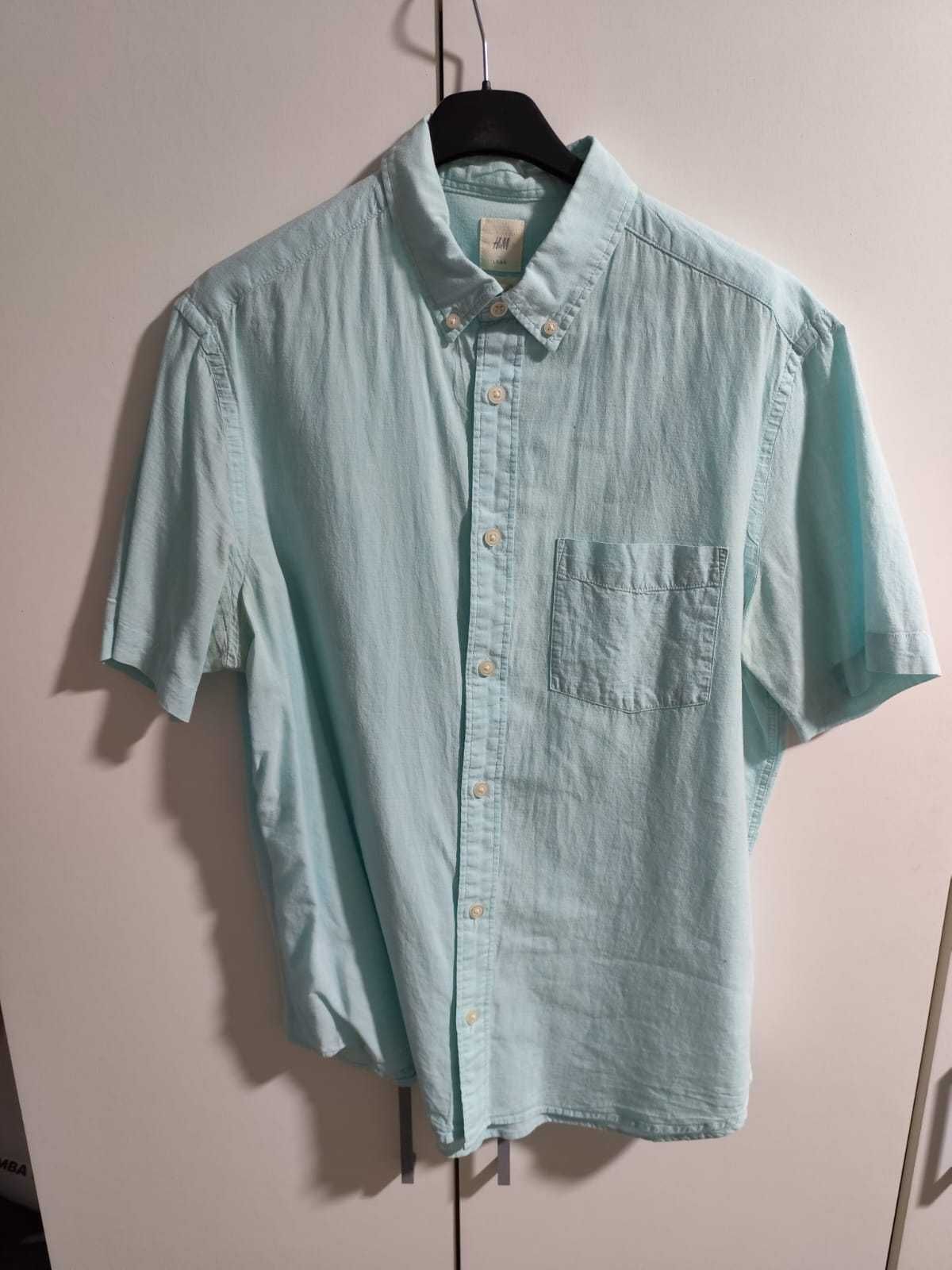 Camisa azul claro H&M