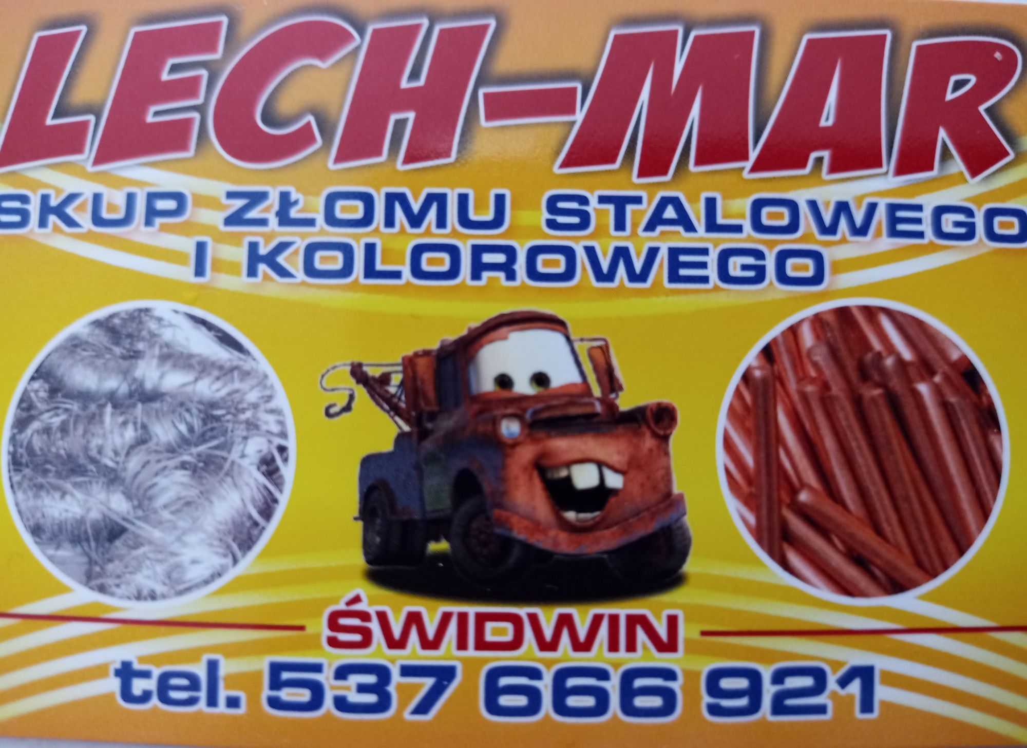 Mobilny skup złomu stal i kolor,katalizatorów, złom komputerowy,kable
