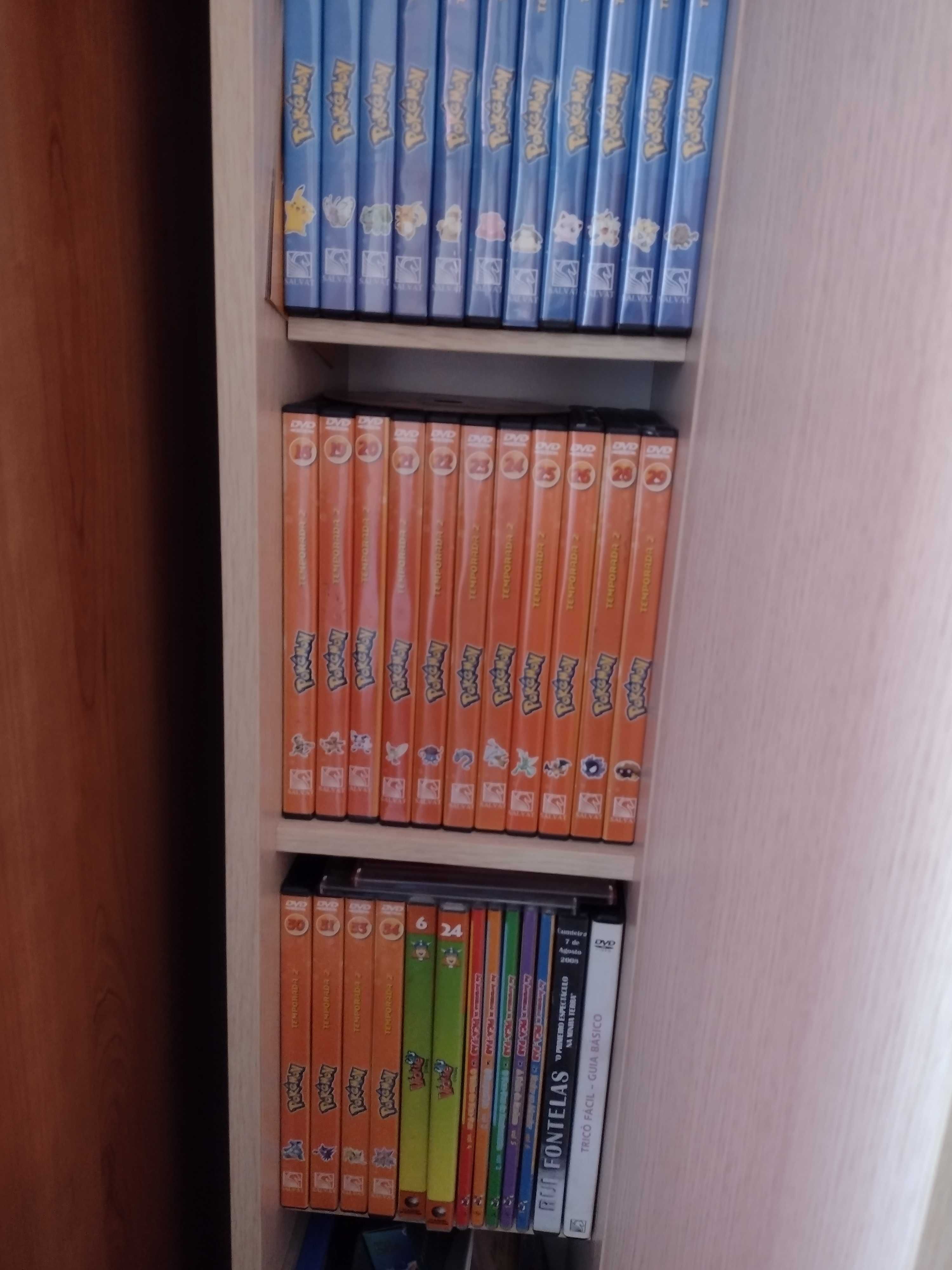 Pokémon DVD's  coleção