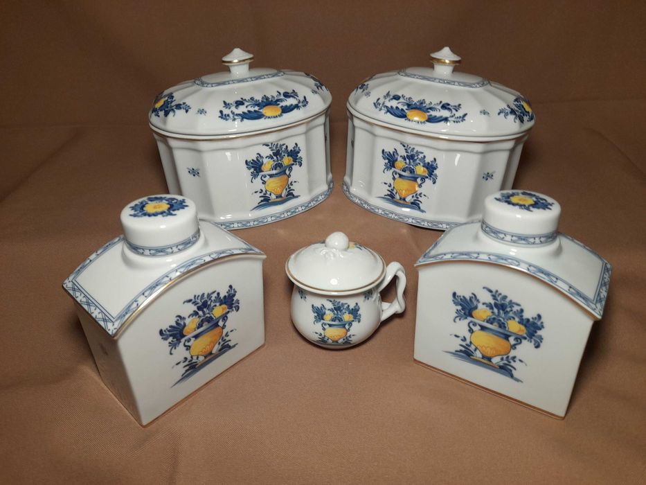 Vista Alegre Viana-- Caixa Diogo, Frasco Magalhães e cremeira Viana