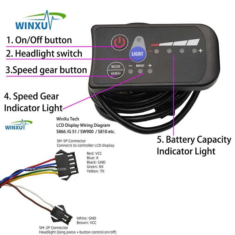 36v 48v 500w 25a controlador de driver 
motor onda senoidal s810 810