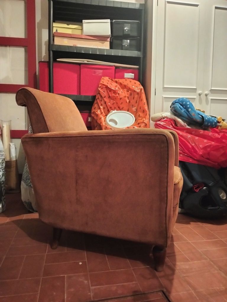 Cadeirão/sofá vintage