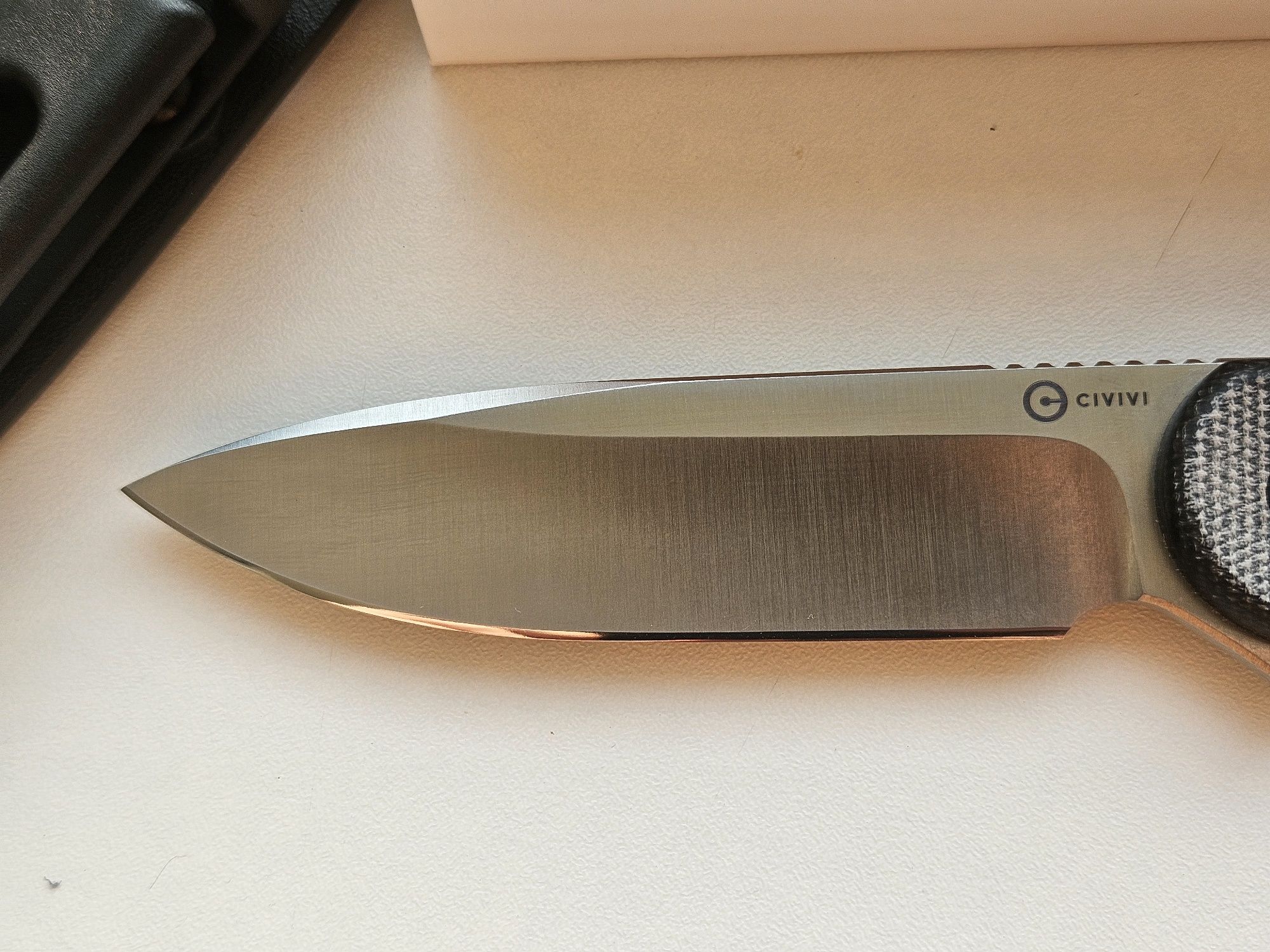 CIVIVI elementum fixed D2 micarta nóż
