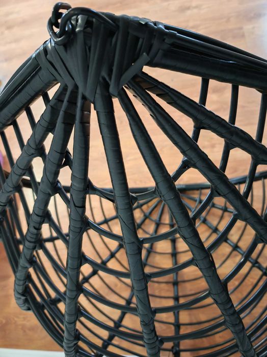 Fotel wiszący (kokon) typu łza, nowy, do ogródka, na balkon