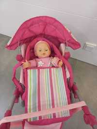 Wózek dla lalek interaktywna lalka