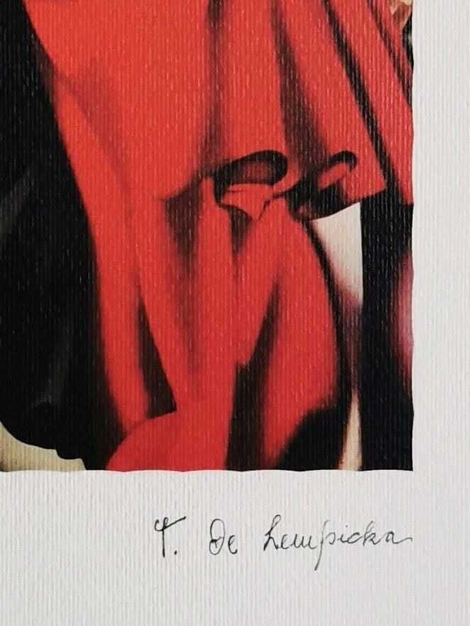Tamara de Lempicka - Portrait of Madame Bouche - certyfikat