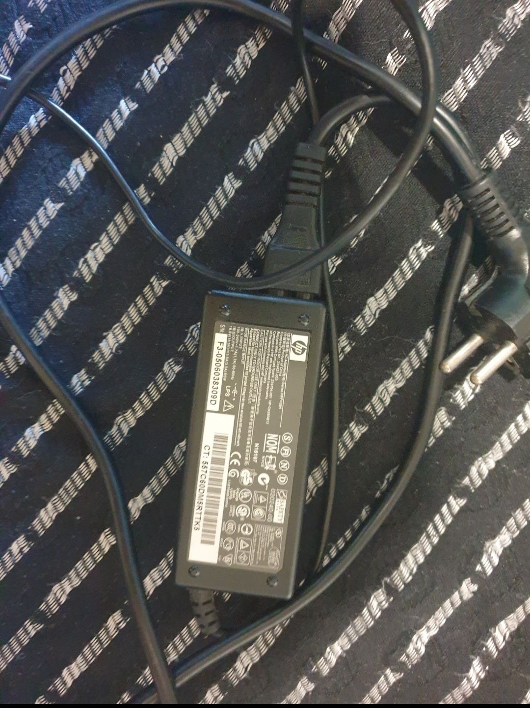 Carregador para pc HP