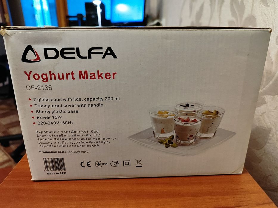 Йогуртниця DELFA DF-2136