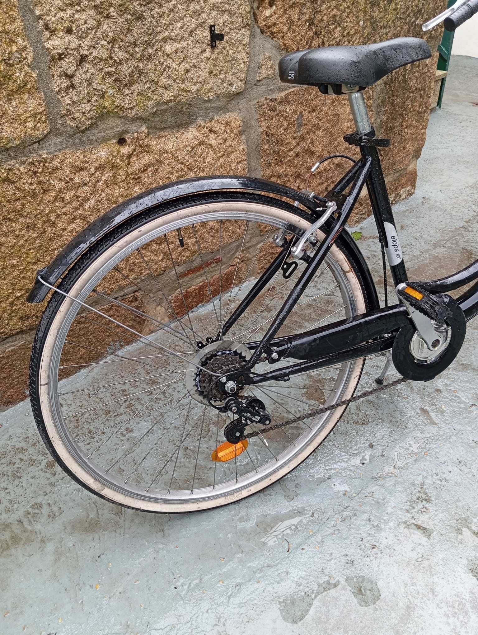 Bicicleta pasteleira B-Twin