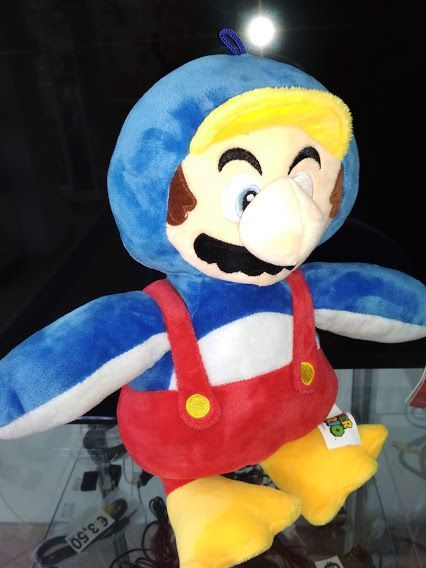 Peluche Mario Bros. Mario Pinguim 32cm