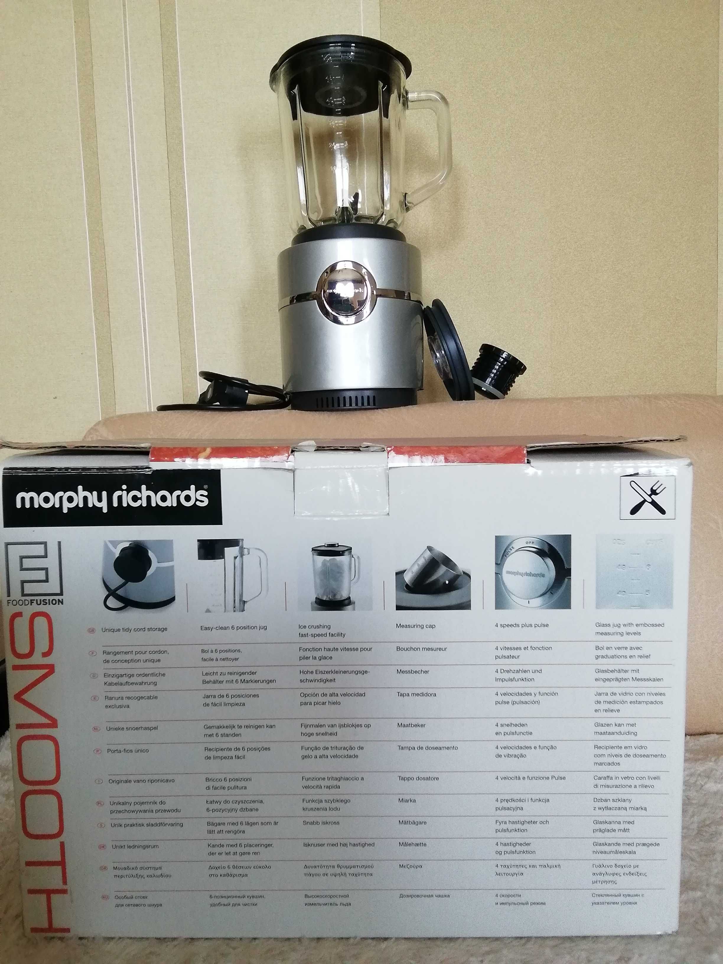 Blender kielichowy Morphy Richards