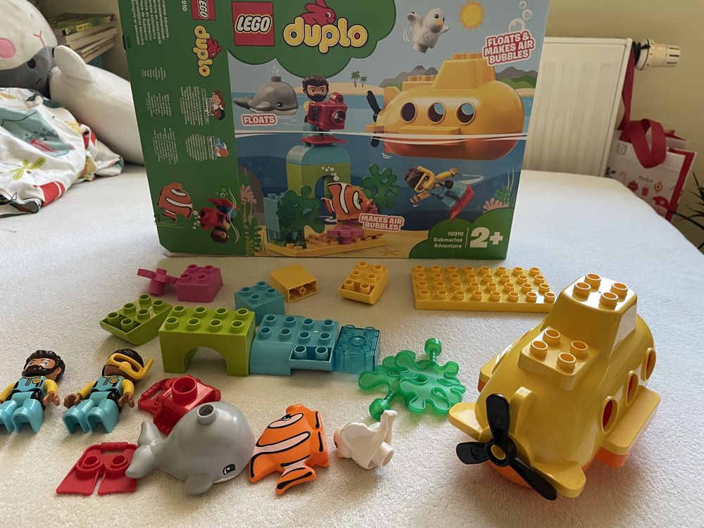 Lego duplo 10910  przygoda w łodzi podwodnej