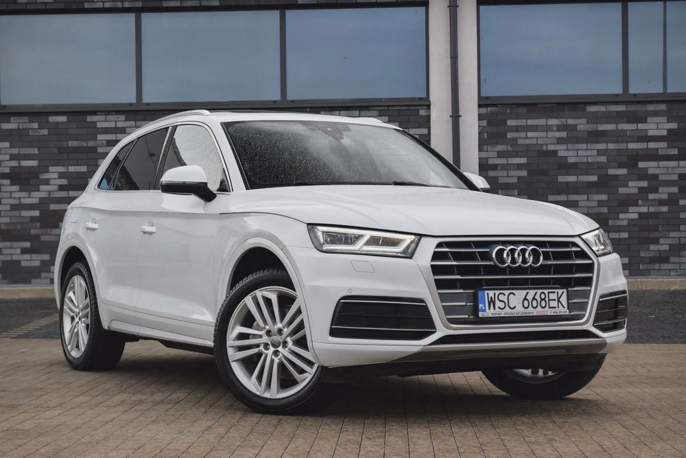 Audi Q5 2020r 2.0 TFSI Quattro ! S-tronic ! Premium Plus ! Super Stan ! Perła