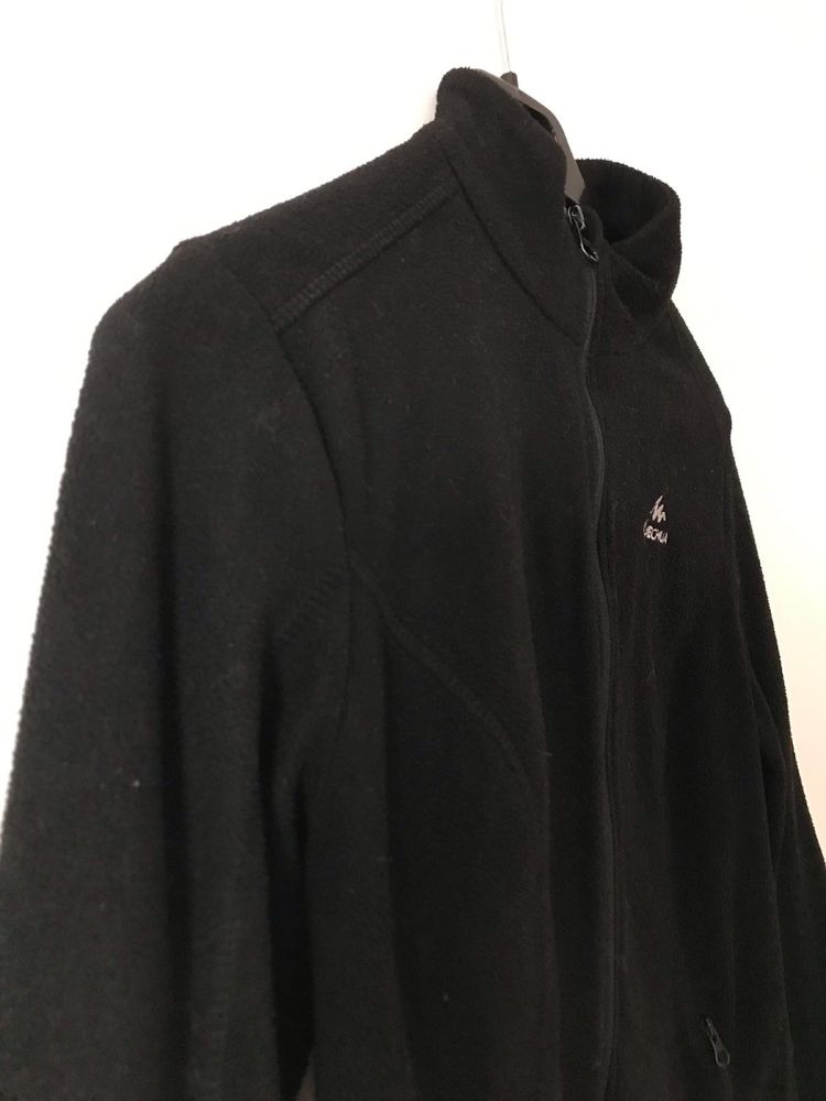 Casaco confortavel preto