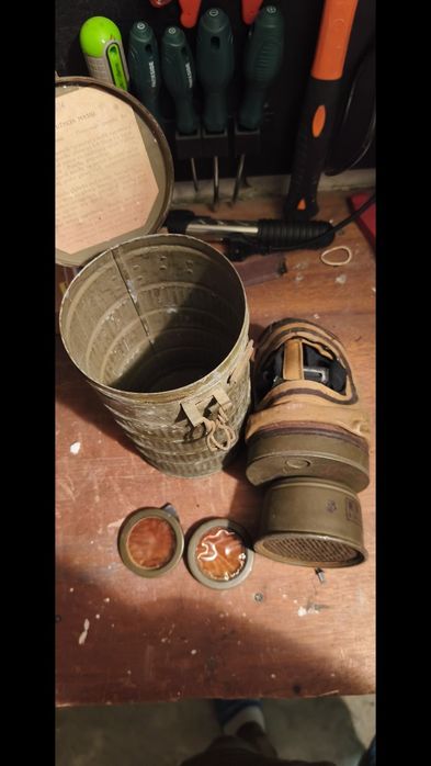 Maska przeciwgazowa Polska 1934r