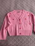 Sweter serek serduszka 134/140