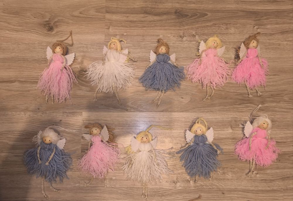 Aniołki ręcznie robione