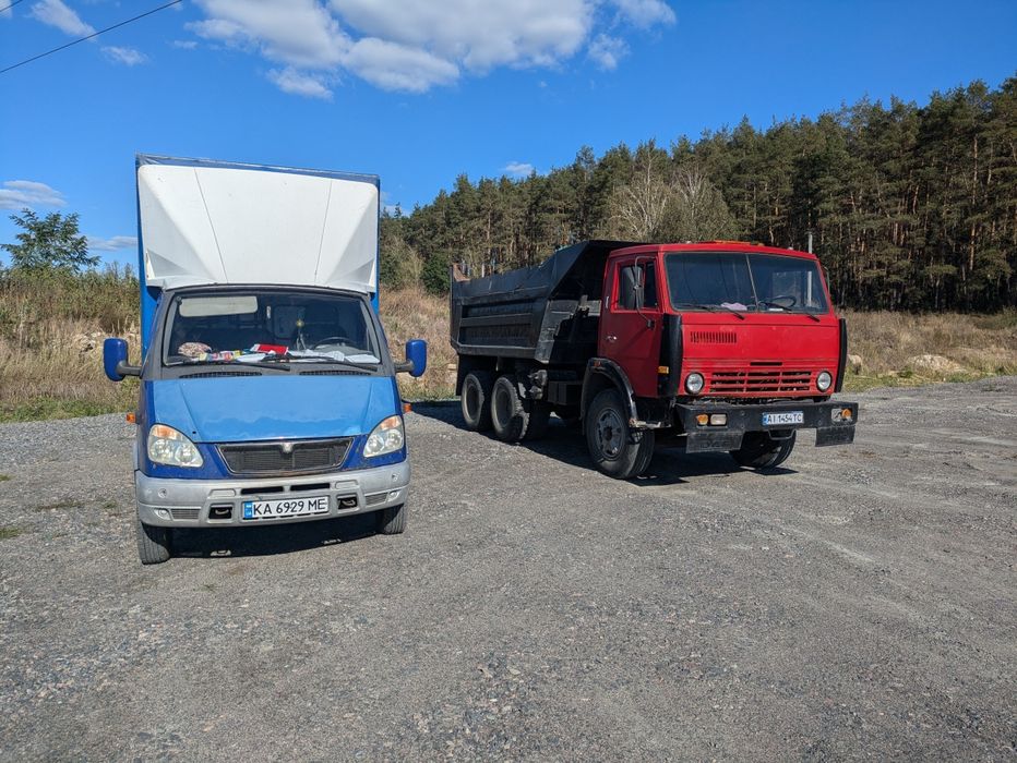 Вивіз будівельного сміття, послуги самоскиду Камаз 10т