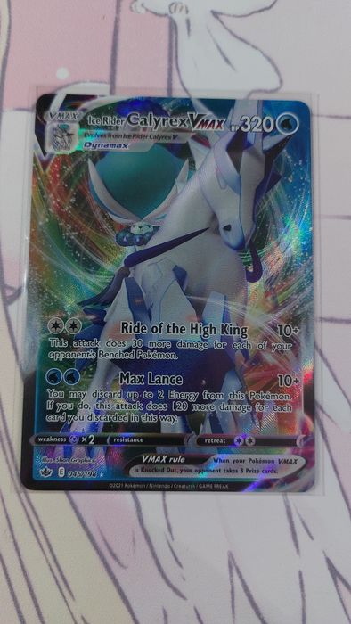 Calyrex Vmax karta pokemon 046/198