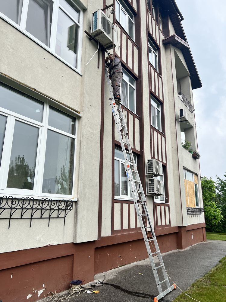 Установка кондиционеров,выезд за город , обслуживание,заправка