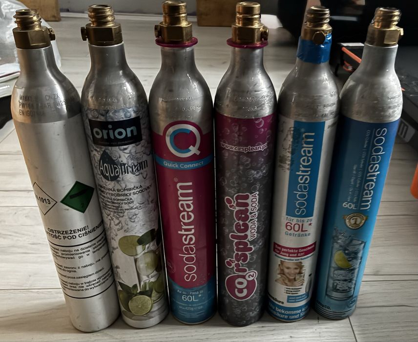 Puste butle Soda Stream