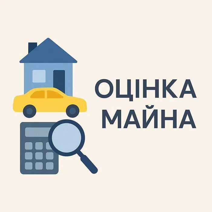 Оцінка майна,Мінімум \ максимум/квартир,будинку,землі,бізнесу Швидко.
