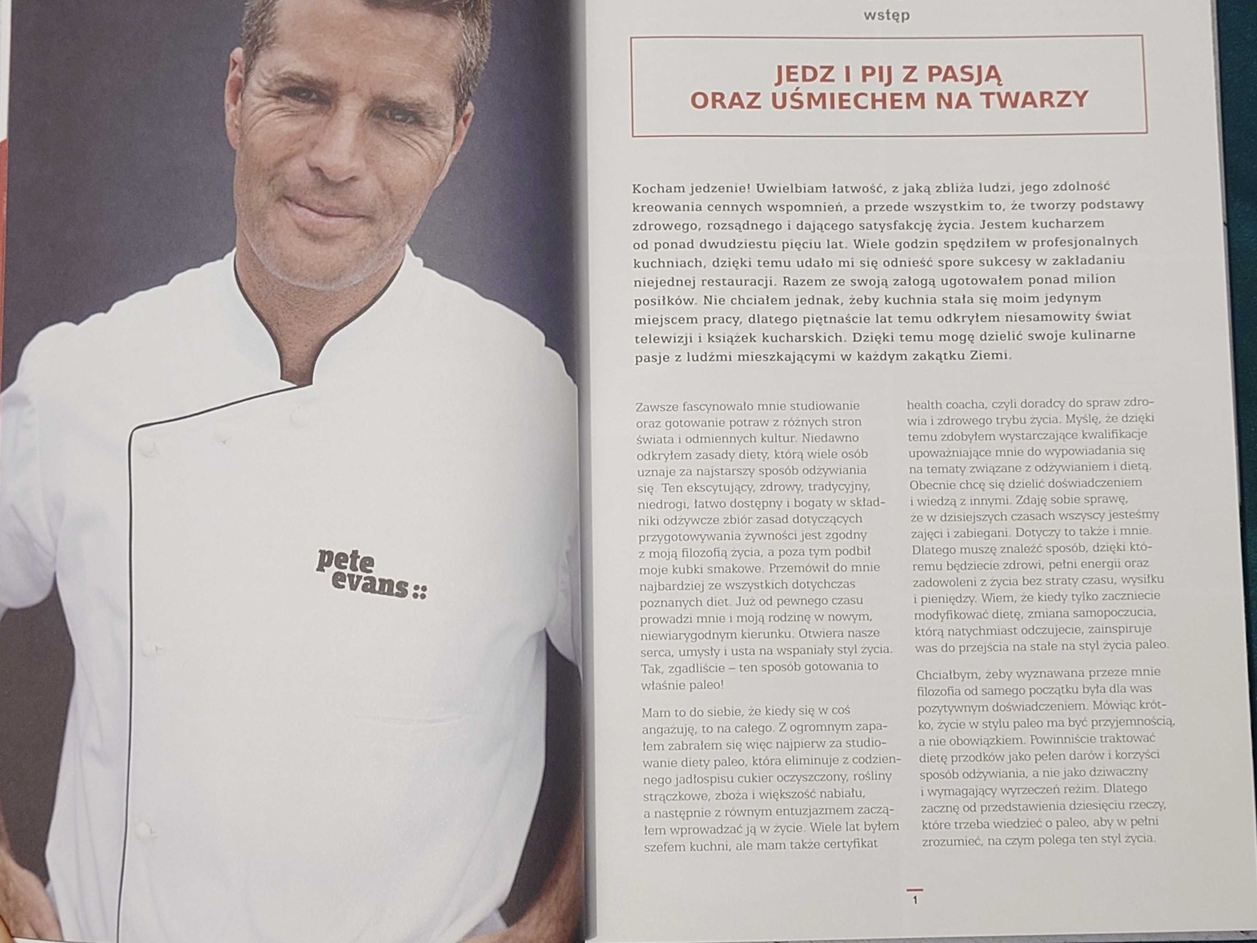 Książka kucharska Dieta Paleo  Pete Evans