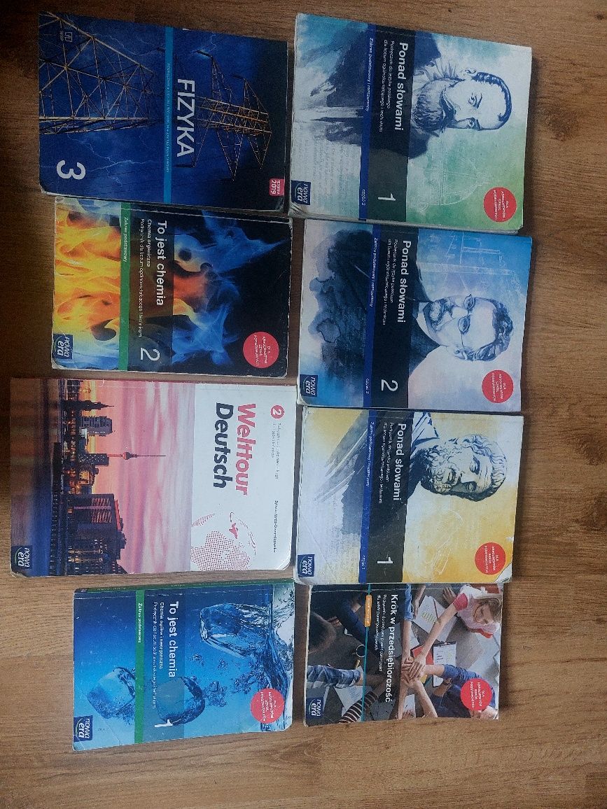 Podręczniki do klas 1-3 liceum i technikum
