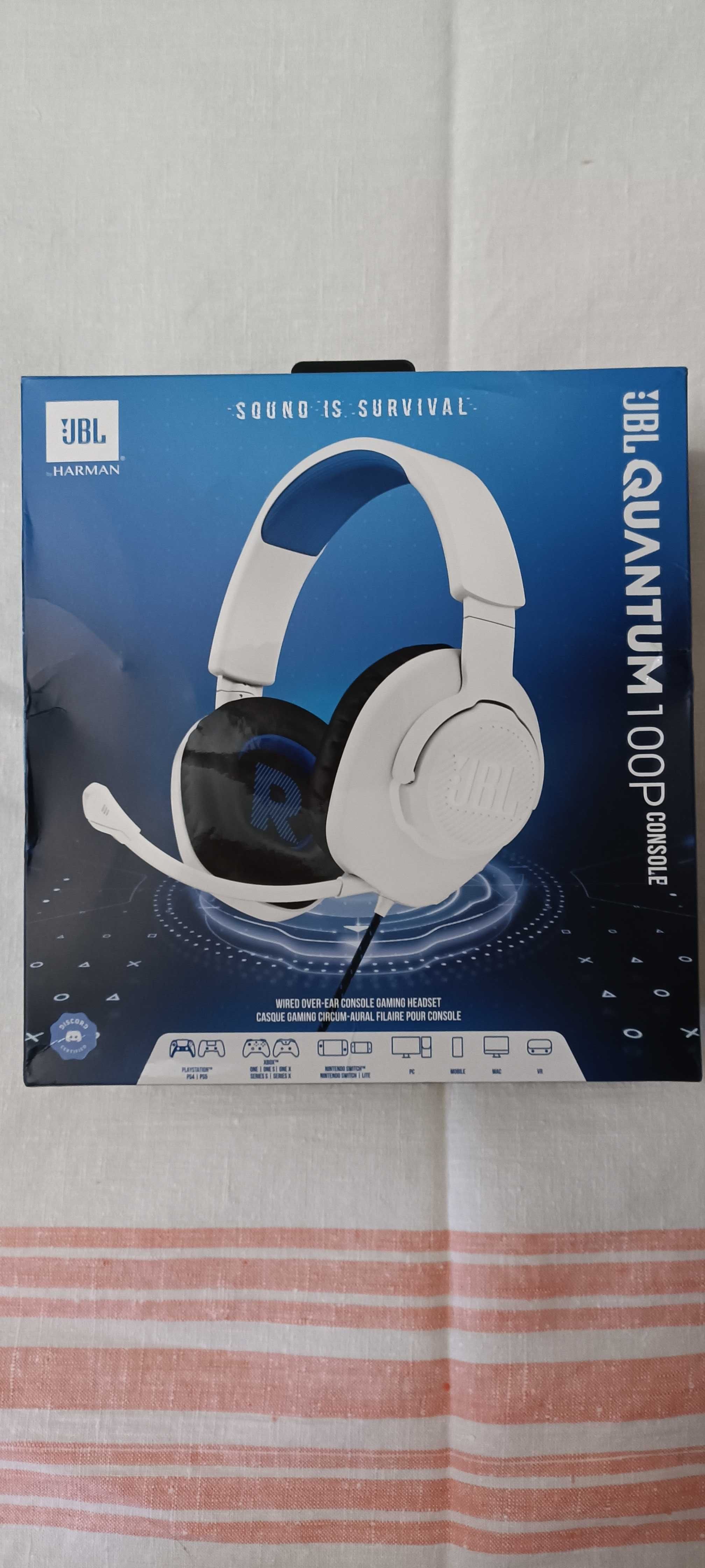 Ігрова гарнітура JBL Quantum 100P console