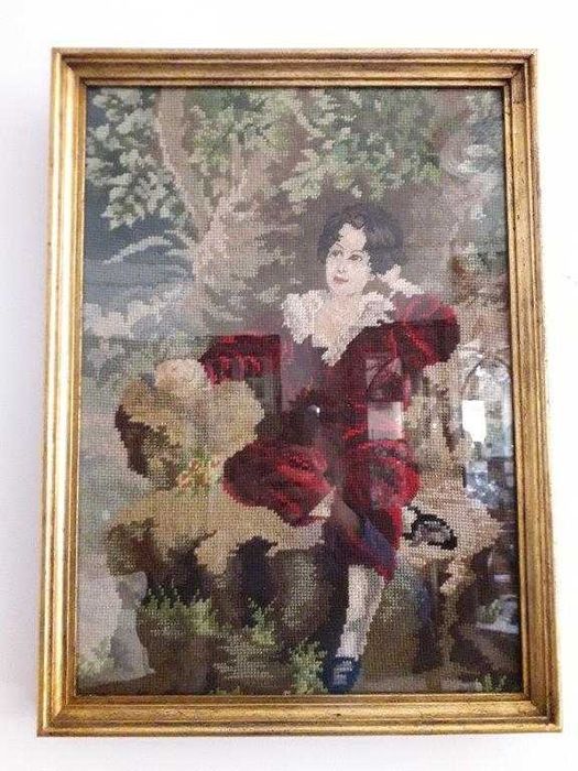 Quadros bordados à mão - Ilha da Madeira