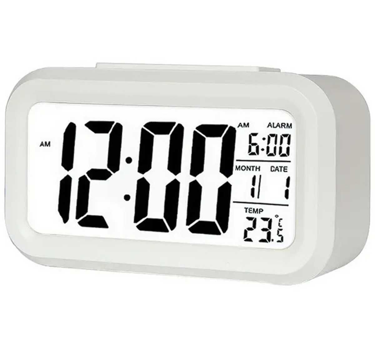 NOWE! Cyfrowy zegarek budzik LCD podświetlany termometr kalendarz