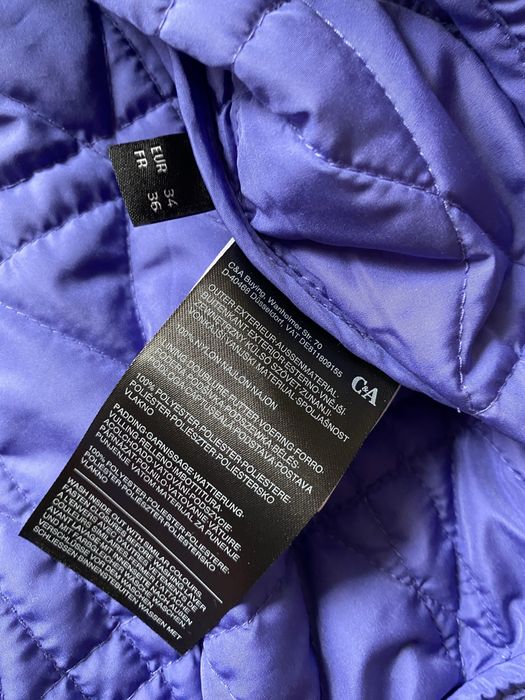 Kurtka pikowana C&A – dziewczęca, rozm. 34/36 (ok. 152–158 cm)