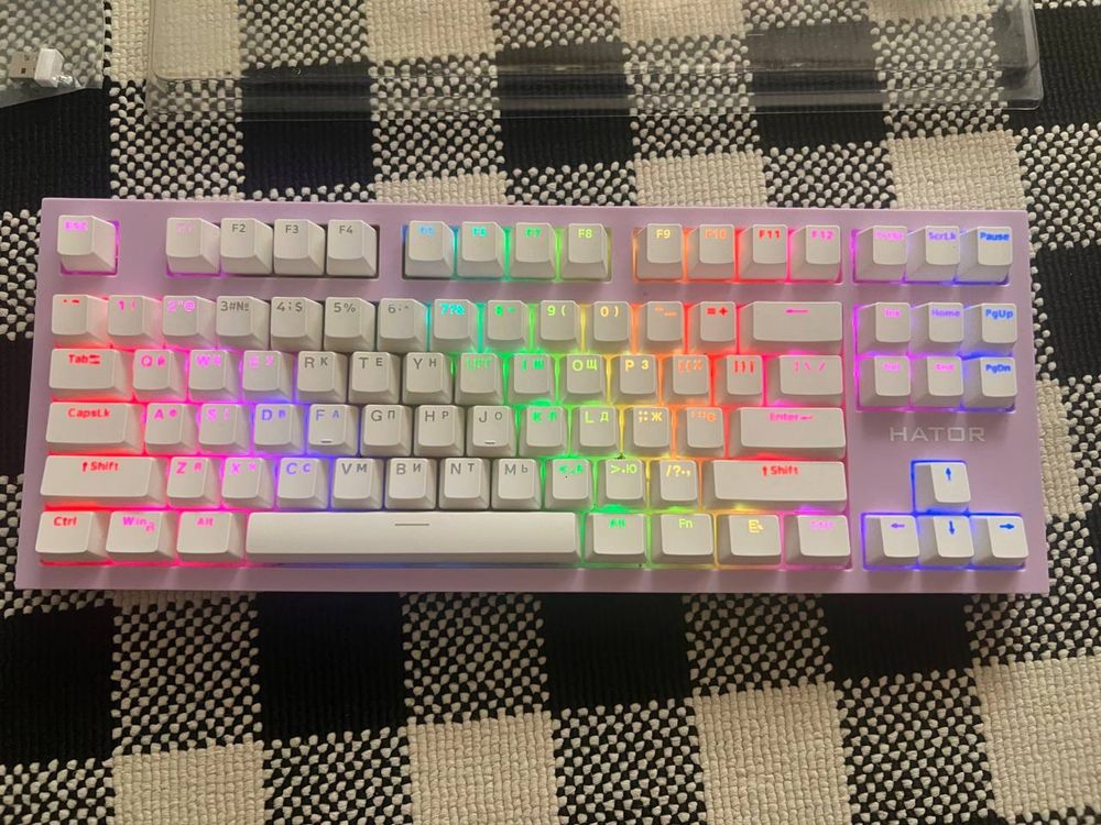 На Гарантии! Беспроводная клавиатура Hator Skyfall TKL PRO Wireless