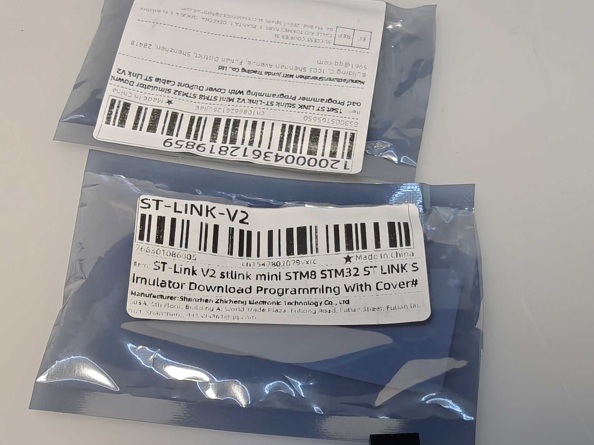 ST LINK V2 USB программатор отладчик для микроконтроллеров.