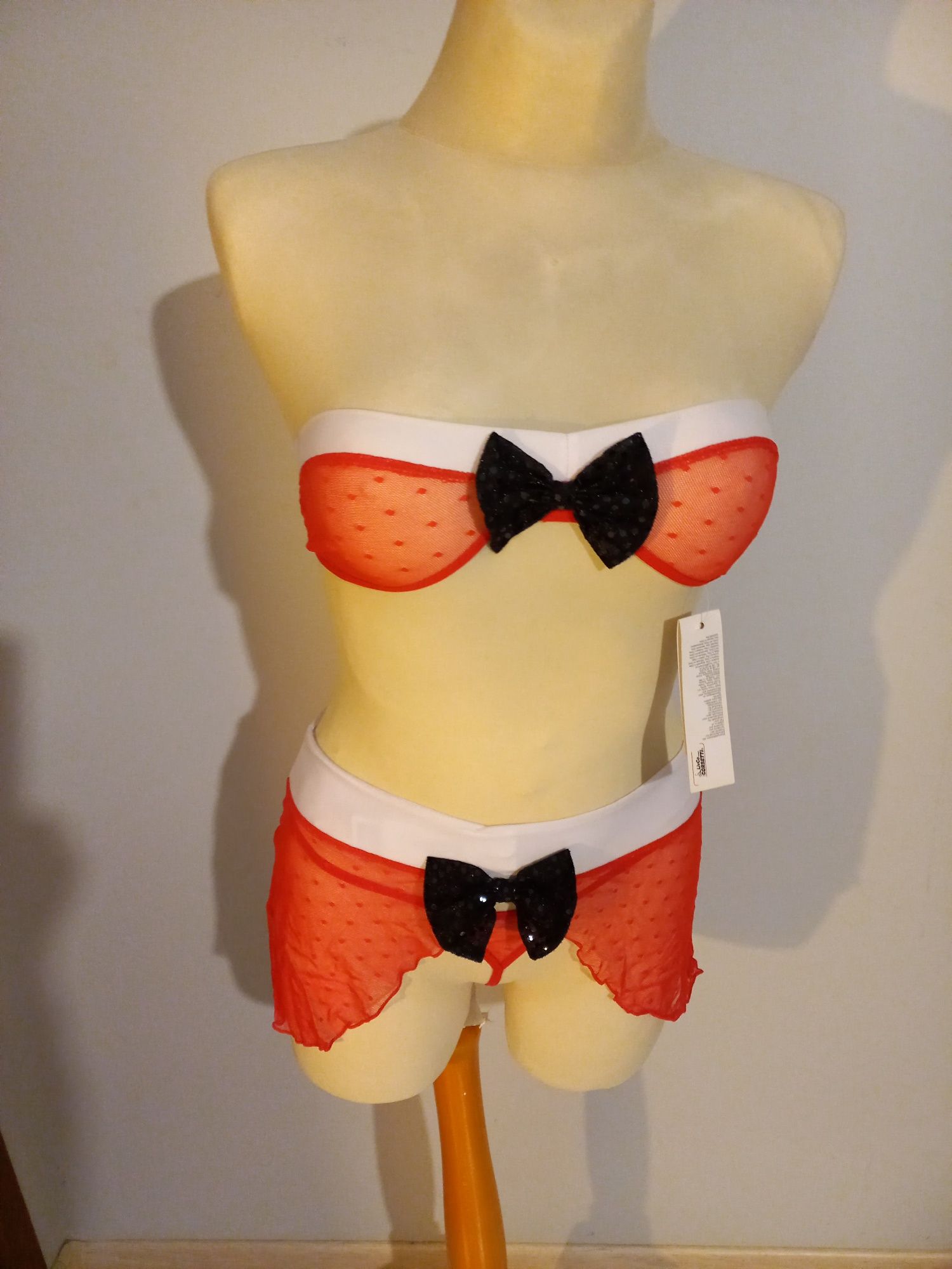 Komplet sexy Mikołajka