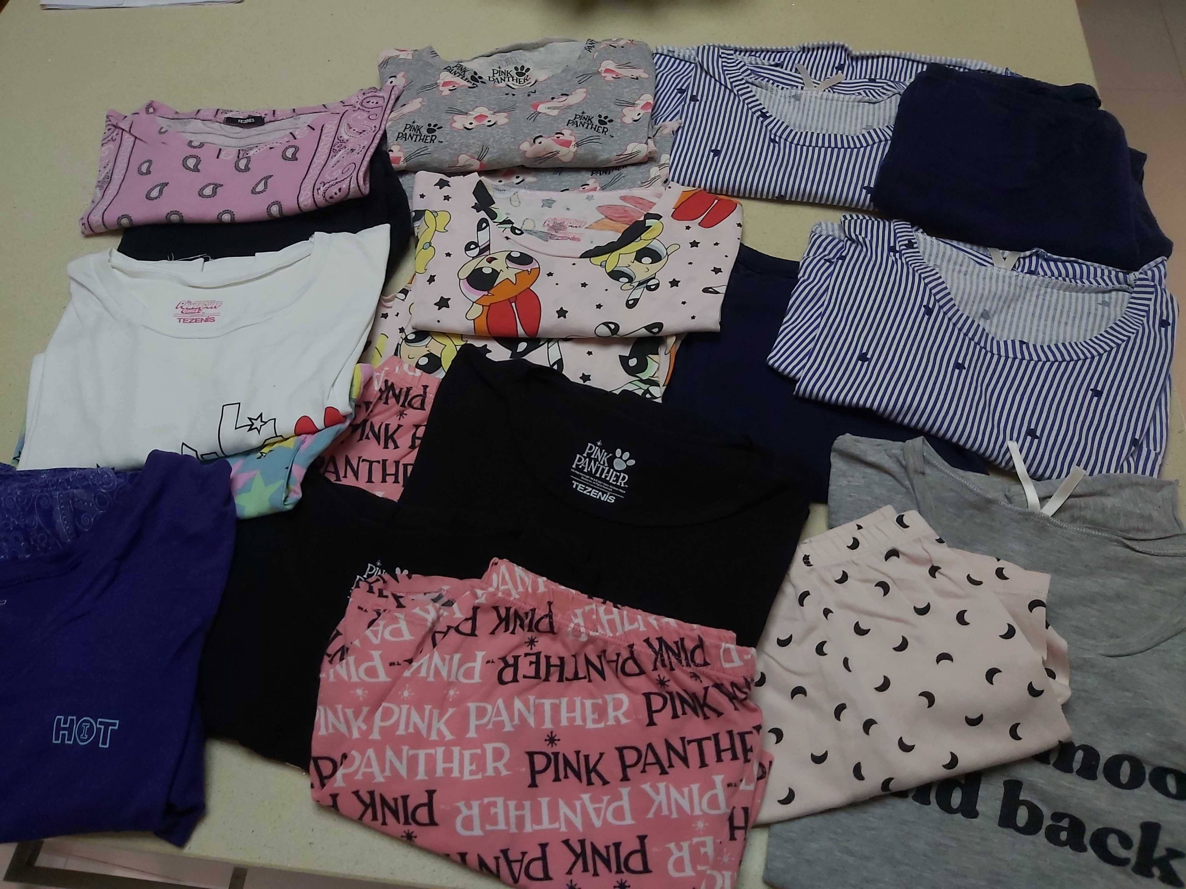 Pijamas novos de menina TAM 12 anos apenas 3€ cada conjunto
