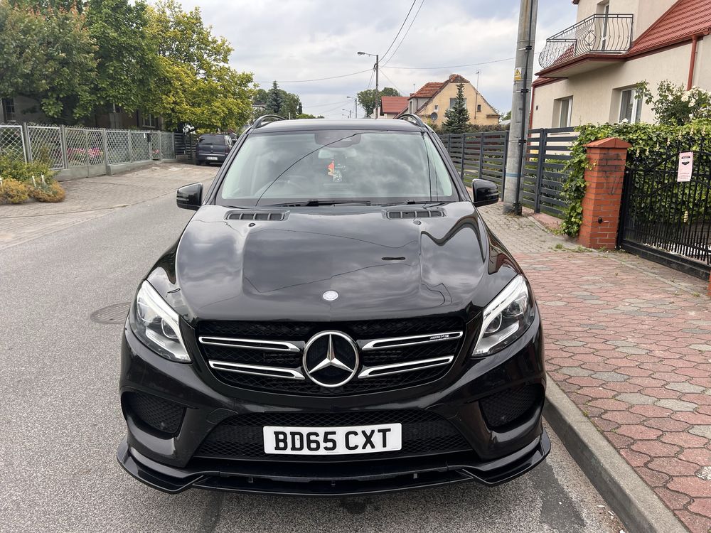 Mercedes GLE 350d AMG Line Anglik 9 Biegowa Skrzynia