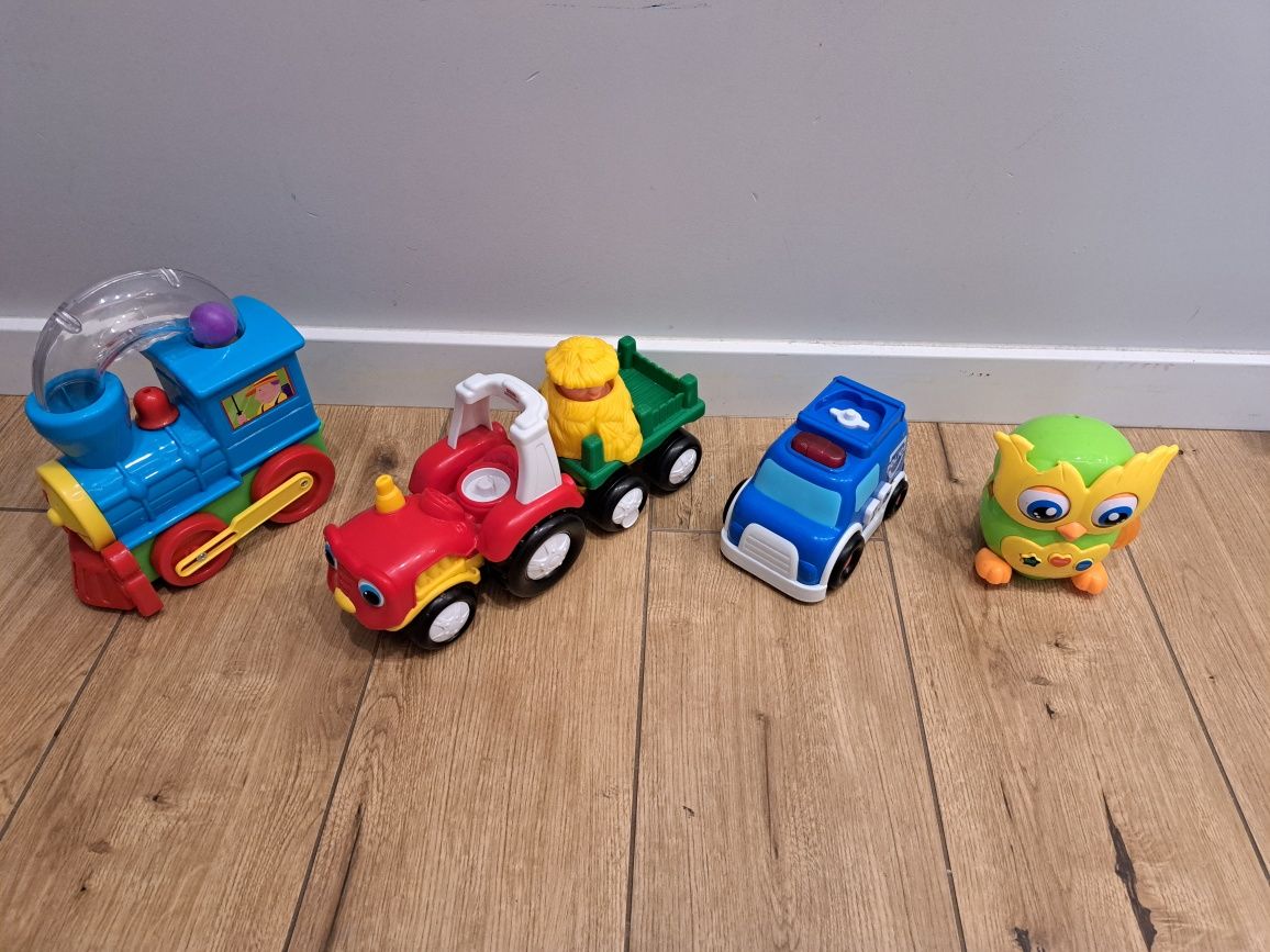Zabawki interaktywne, Sowa, samochody