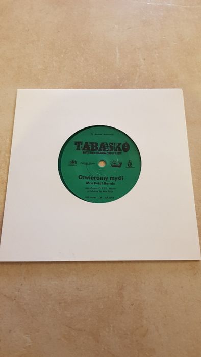 Tabasko O.S.T.R. Otwieramy myśli Nowy! 1/600 Unikat! zielony 7"