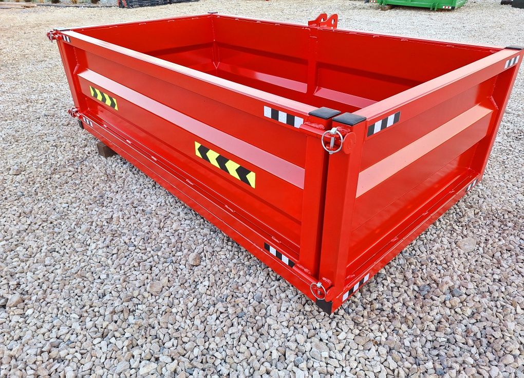 Skrzynia transportowa,  przyczepka zawieszana do ciągnika
