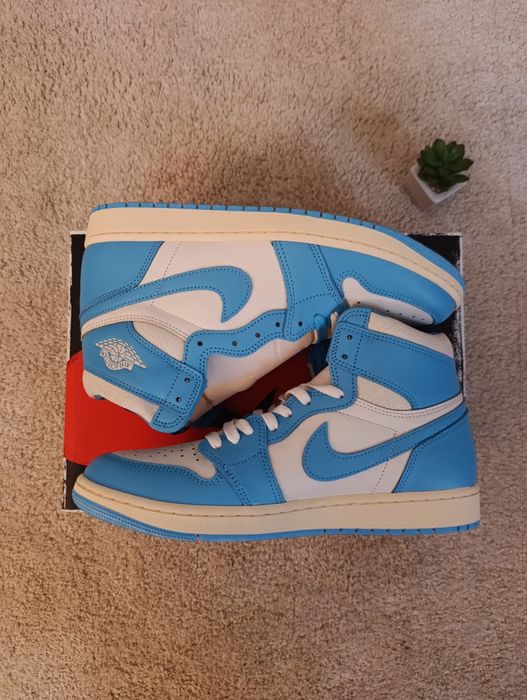 Air Jordan 1 High UNC Reimagined - tamanho 46