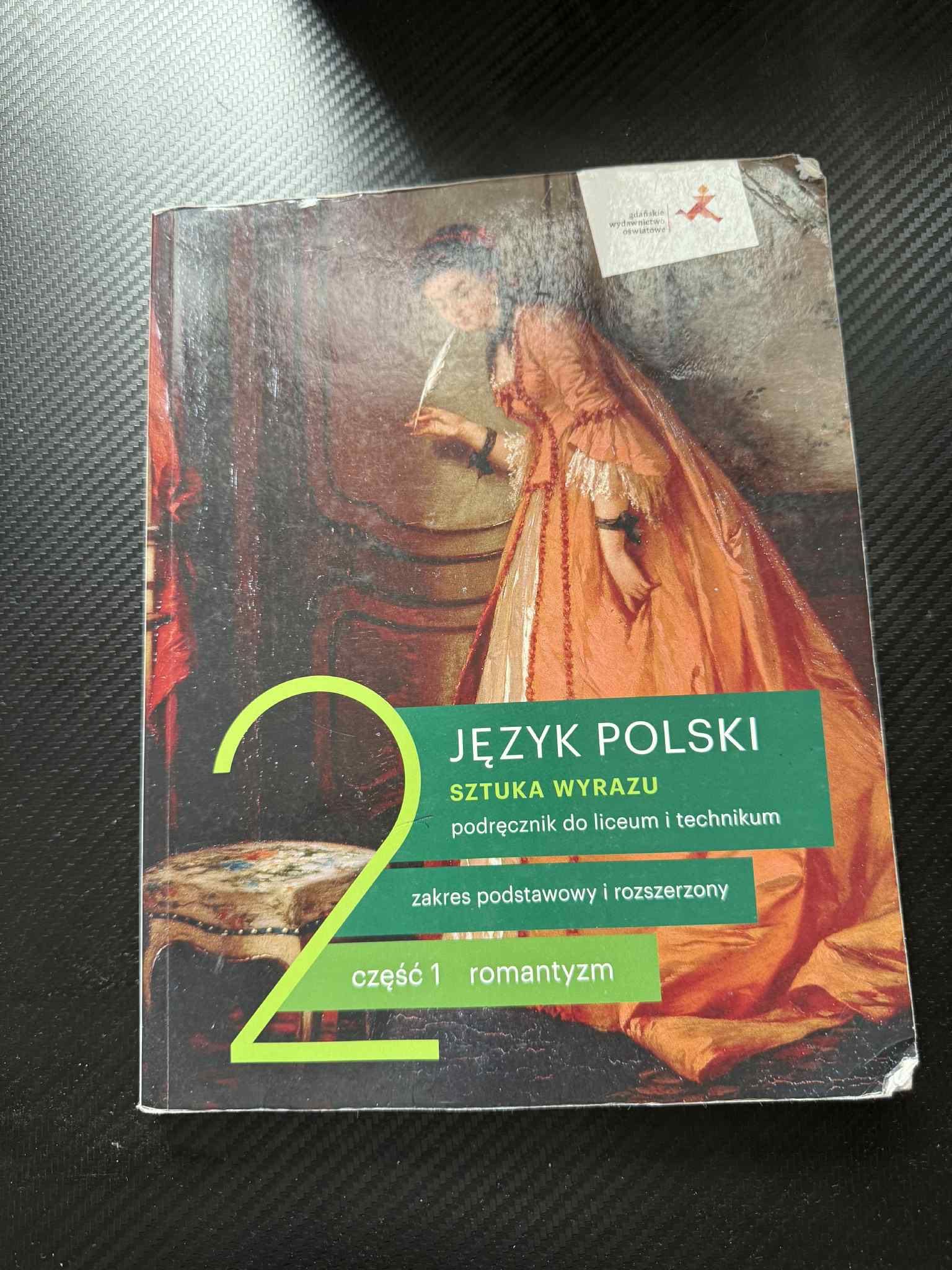 Sztuka wyrazu2, cześć 1 romantyzm . Podręcznik