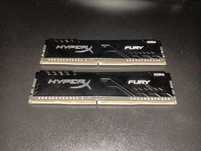 Pamięć RAM HyperX Fury (2x4GB) 3200MHz CL16 + Radiatory